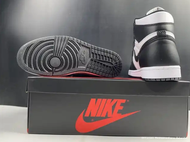 Official Maikesneakers Black Retro White Air 555088-010 (2014) Jordan 1 0414